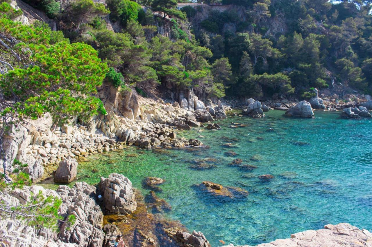 Detached Villa For 6 People In Lloret De Mar With Comunal Outdoor Swimming Pool Puigventos エクステリア 写真
